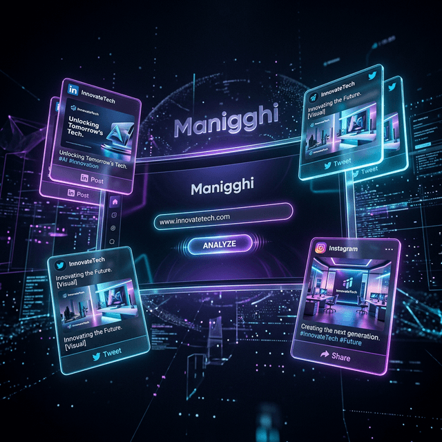 Manigghi Platform Showcase